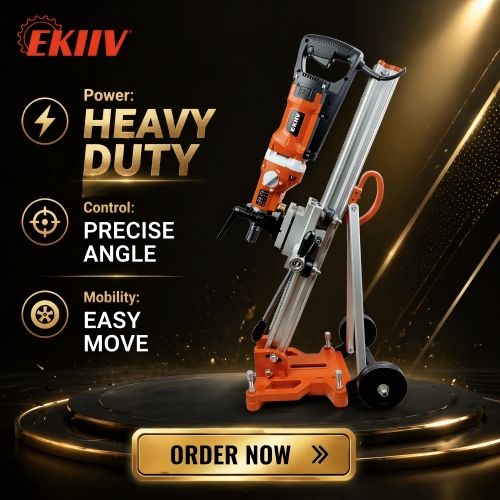 New Product Launch: Portable Handheld Wet/Dry Portable Diamond Core Drill New Product Launch: Portable Handheld Wet/Dry Portable Diamond Core Drill