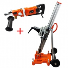 F-180S Professional Diamond Core Drill 3-Speed 2200W 180mm with Overload Leakage Protection